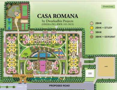 Project Image of 980.0 - 1680.0 Sq.ft 2 BHK Apartment for buy in DPL Homes Casa Romana