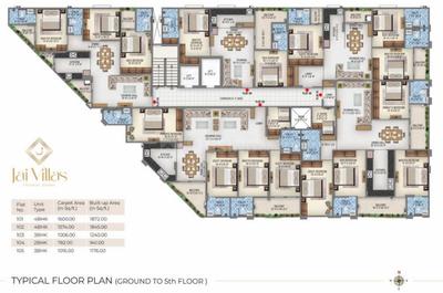 Project Image of 2528.0 - 2565.0 Sq.ft 4 BHK Apartment for buy in Parwani Jai Vilas
