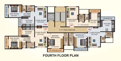Project Image of 0.0 - 626.0 Sq.ft 2 BHK Apartment for buy in Vidhi Prem