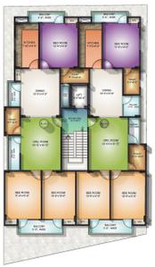 Project Image of 1565.0 - 1649.0 Sq.ft 3 BHK Apartment for buy in R.K Hanumat Kripa