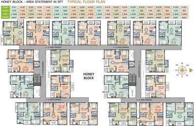 Project Image of 954.0 - 1295.0 Sq.ft 2 BHK Apartment for buy in Jayalakshmi Ravoos Nandan