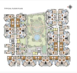 Project Image of 612.57 - 623.88 Sq.ft 2 BHK Apartment for buy in The Century Garden