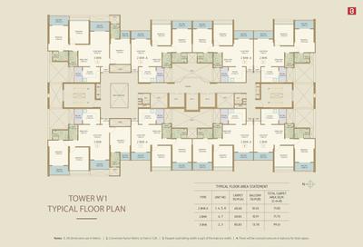 Project Image of 600.41 - 1875.0 Sq.ft 2 BHK Apartment for buy in Bramha The Collection