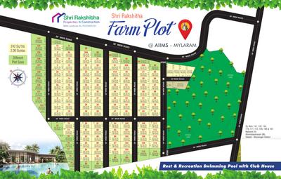 Shri Rakshitha Avenues Layout Plan 1
