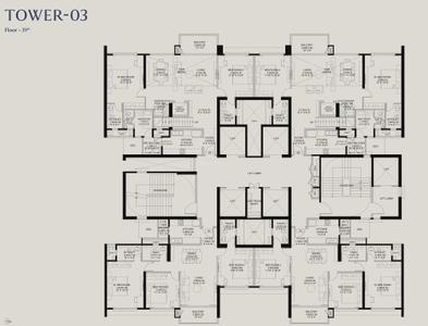 Project Image of 1126.0 - 1511.0 Sq.ft 3 BHK Apartment for buy in DLF The Westpark Phase 1