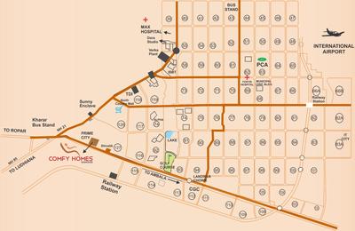 Comfy Homes Location Plan 1