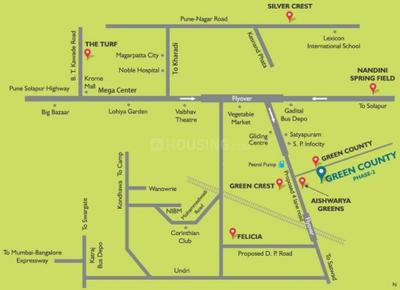 Project Image of 574.9 - 671.56 Sq.ft 2 BHK Apartment for buy in F5 Green County