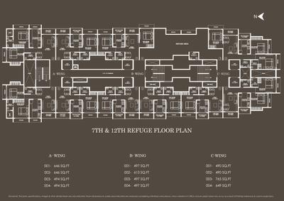 Project Image of 490.0 - 765.0 Sq.ft 1 BHK Apartment for buy in Kasturi Vandana Empire