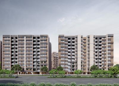 Project Image of 699.01 - 931.83 Sq.ft 2 BHK Apartment for buy in Adani Atrius