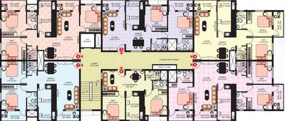 Project Image of 750.0 - 1360.0 Sq.ft 2 BHK Apartment for buy in Poonam Park