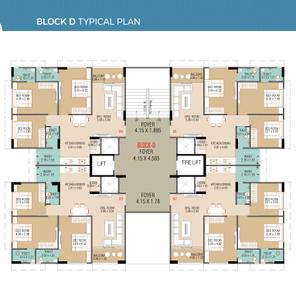Project Image of 614.51 - 846.8 Sq.ft 2 BHK Apartment for buy in Ridham Karnavati Apartment 7