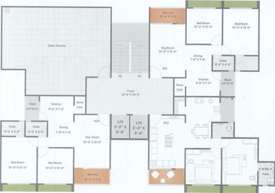 Project Image of 606.0 - 811.0 Sq.ft 2 BHK Apartment for buy in Sai Krishna Icon