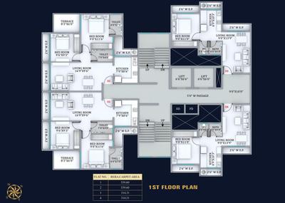 Project Image of 314.31 - 539.6 Sq.ft 1 BHK Apartment for buy in Ashapura Jayram Heights