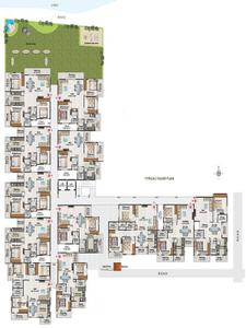 Project Image of 1240.0 - 1435.0 Sq.ft 2 BHK Apartment for buy in Metropolis Adarsh Serene