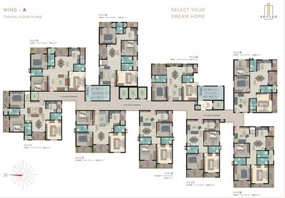 Project Image of 1194.0 - 1791.0 Sq.ft 2 BHK Apartment for buy in TMSR Skyler