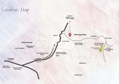 Project Image of 1060.0 - 1080.0 Sq.ft 2 BHK Apartment for buy in Rohan Mirage
