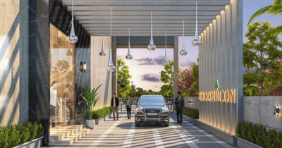 Project Image of 551.54 - 572.42 Sq.ft 2 BHK Apartment for buy in Fornax Bhoomi Icon Wing B