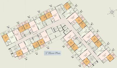 Project Image of 304.62 - 542.51 Sq.ft 1 BHK Apartment for buy in Gera Adara