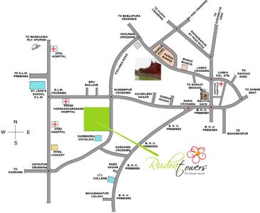 Project Image of 1028.0 - 1645.0 Sq.ft 2 BHK Apartment for buy in Rudra Towers
