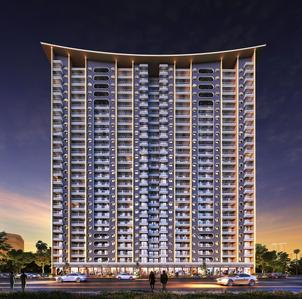 Project Image of 444.0 - 607.0 Sq.ft 1 BHK Apartment for buy in Tharwani Ariana Phase IV