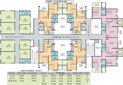 Project Image of 467.0 - 772.0 Sq.ft 1 BHK Apartment for buy in Omm Aashiana