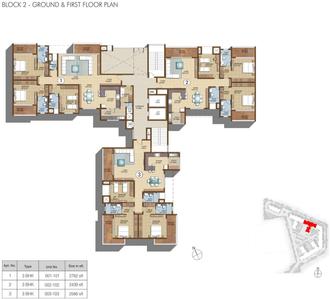 Project Image of 2351.0 - 3233.0 Sq.ft 3 BHK Apartment for buy in Sterling Infinia