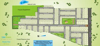 Project Image of 1197.0 - 5400.0 Sq.ft Residential Plot Plot for buy in Headway Cyber Greens