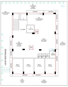 Project Image of 351.98 - 593.09 Sq.ft 1 BHK Apartment for buy in Harshi Mannat Hieght