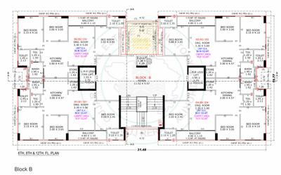 Project Image of 0.0 - 827.1 Sq.ft 3 BHK Apartment for buy in Nivaan Skylife