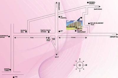 Asiel Opel Enclave Location Plan 1