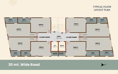 Project Image of 192.78 - 248.43 Sq.ft 1 BHK Apartment for buy in Airaavat The Habitat
