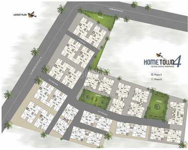 Project Image of 774.0 - 1170.0 Sq.ft 1 BHK Apartment for buy in Prasthan Home Town 4