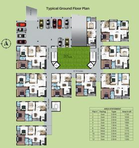 Project Image of 765.0 - 2010.0 Sq.ft 1 BHK Apartment for buy in Amigos Red Oaks Apartment