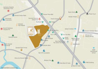 Project Image of 611.72 - 1571.22 Sq.ft 2 BHK Apartment for buy in Runwal The Central Park Phase I