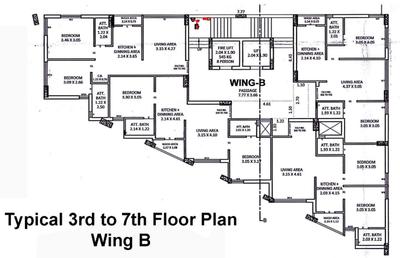 Project Image of 501.92 - 953.04 Sq.ft 2 BHK Apartment for buy in Khodal Pramukh Darshan 3