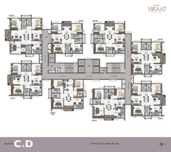 Project Image of 1340.0 - 2080.0 Sq.ft 2 BHK Apartment for buy in Vertex Viraat