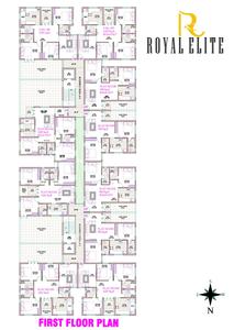 Project Image of 1118.0 - 1231.0 Sq.ft 3 BHK Apartment for buy in DRK Royal Elite