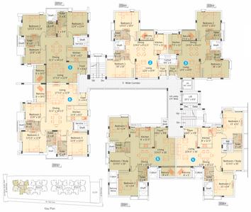 Project Image of 1244.0 - 1737.0 Sq.ft 2 BHK Apartment for buy in Appaswamy Habitat