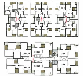 Project Image of 681.0 - 954.0 Sq.ft 2 BHK Apartment for buy in Shree Vakratund Vakratund Enclave