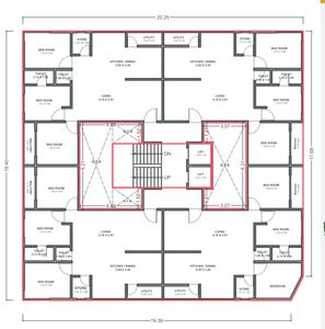 Project Image of 0.0 - 1210.4 Sq.ft 3 BHK Apartment for buy in Khushboo Parshwa Hiya Harmony