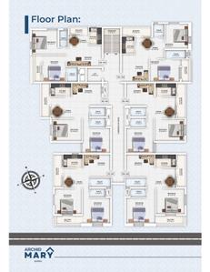Project Image of 715.0 - 892.0 Sq.ft 2 BHK Apartment for buy in Archid Mary