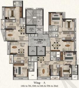 Project Image of 440.0 - 564.0 Sq.ft 1 BHK Apartment for buy in Shraddha Phoenix