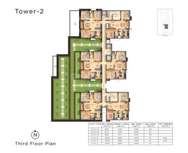 Project Image of 1189.0 - 1474.0 Sq.ft 2 BHK Apartment for buy in PRM Bonani
