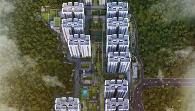 Project Image of 1243.0 - 2257.0 Sq.ft 2 BHK Apartment for buy in Aparna Zenon