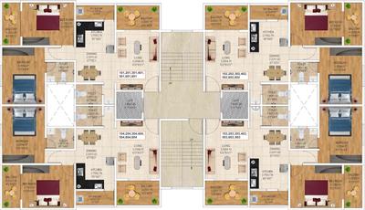 Project Image of 766.0 - 815.37 Sq.ft 2 BHK Apartment for buy in Yashodham Wing C D Phase 1