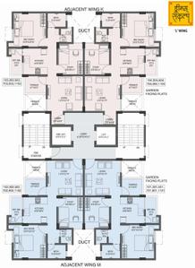 Project Image of 324.0 - 483.0 Sq.ft 1 BHK Apartment for buy in Dreams Sankalp L M Wings