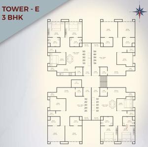 Project Image of 730.65 - 904.28 Sq.ft 2 BHK Apartment for buy in Prapti Rudraksh Heritage