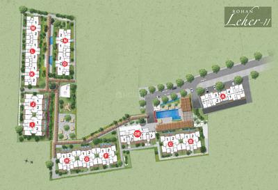 Project Image of 933.0 - 1092.0 Sq.ft 3 BHK Apartment for buy in Rohan Leher 2 Wing B C DE