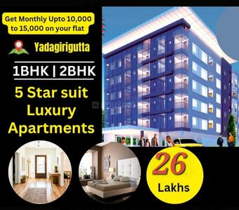 Project Image of 410.0 - 610.0 Sq.ft 1 BHK Apartment for buy in GPR The Meridian Studio Apartments