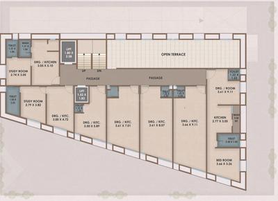 Project Image of 181.05 - 430.02 Sq.ft 1 BHK Apartment for buy in Nisha Veer Enclave